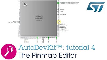 Part 4 - AutoDevKit™ detailed tutorial: Pinmap Editor