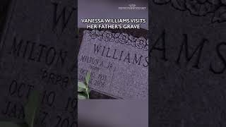 Vanessa Williams visits her father's grave 🌳 #whodoyouthinkyouare #vanessawilliams #ancestry