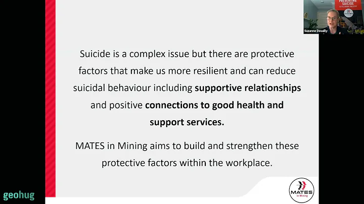 Suzanne Desailly - MATES in Mining suicide prevent...