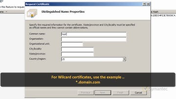 Support Tutorials:  Generating a CSR on Microsoft Server 2008