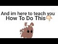 how to make rat(bunny)Read description