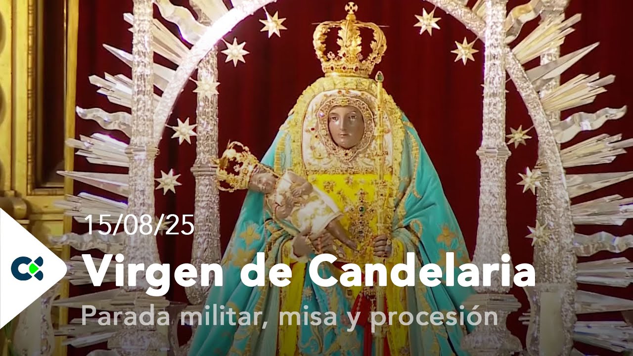 Parada militar, misa y procesión en honor a La Virgen de La Candelaria