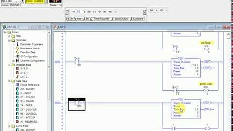 Allen Bradley Tutorial on Timer for repeat process,Ton(TT and DN bit)
