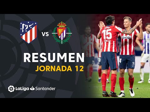 Resumen de Atlético de Madrid vs Real Valladolid (2-0)