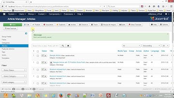 How to Add Extra Fields in TZ Portfolio in Joomla