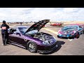 WORLD’S GREATEST DRAG RACE! SUPER STREET VS SUPERCARS * 1/2 MILE AIRSTRIP RACING *