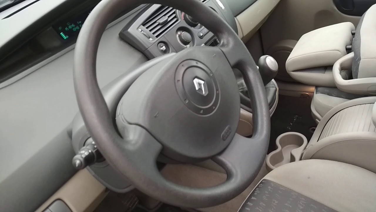 Renault Scenic II 1,6 бензин панорама, 5500 YouTube