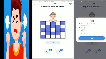 Easy Game Level 100: Complete the Snowflake