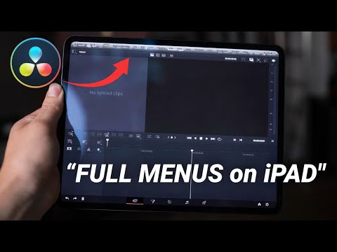 DaVinci Resolve на iPad получил ОГРОМНОЕ обновление! Теперь полнофункциональная система меню, как...