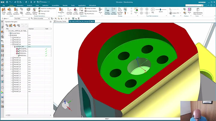 Siemens NX CAM - Automatically Set Speeds and Feeds for Finish Passes