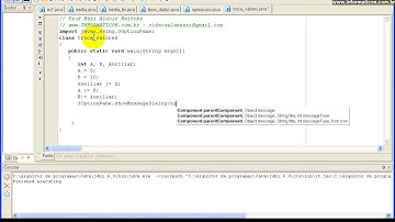 class 972 Algorithms and Logic Programming   Exerc Swap Values ​​in Java