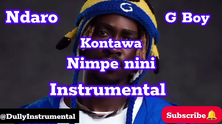 Ndaro Ft Gboy Ft Kontawa Nimpe nini Instrumental