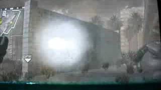 Weird Glowing & Illuminating Light Bug / Glitch - Call of Duty 4 (Xbox 360)