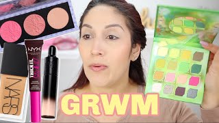 Get Ready With Me Trying New Makeup! | Odens Eye, Pat McGrath, Nars & More!