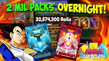 Do This 2 MILLION Daily Pack Method NOW in Anime Card Clash!