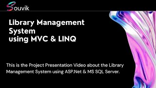Library Management System | MVC | ASP.Net | LINQ