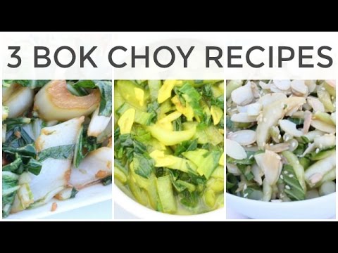 3 Fast + Easy Bok Choy Recipes