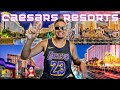 Staying at ALL Caesars Properties on the Las Vegas Strip (Full Documentary)