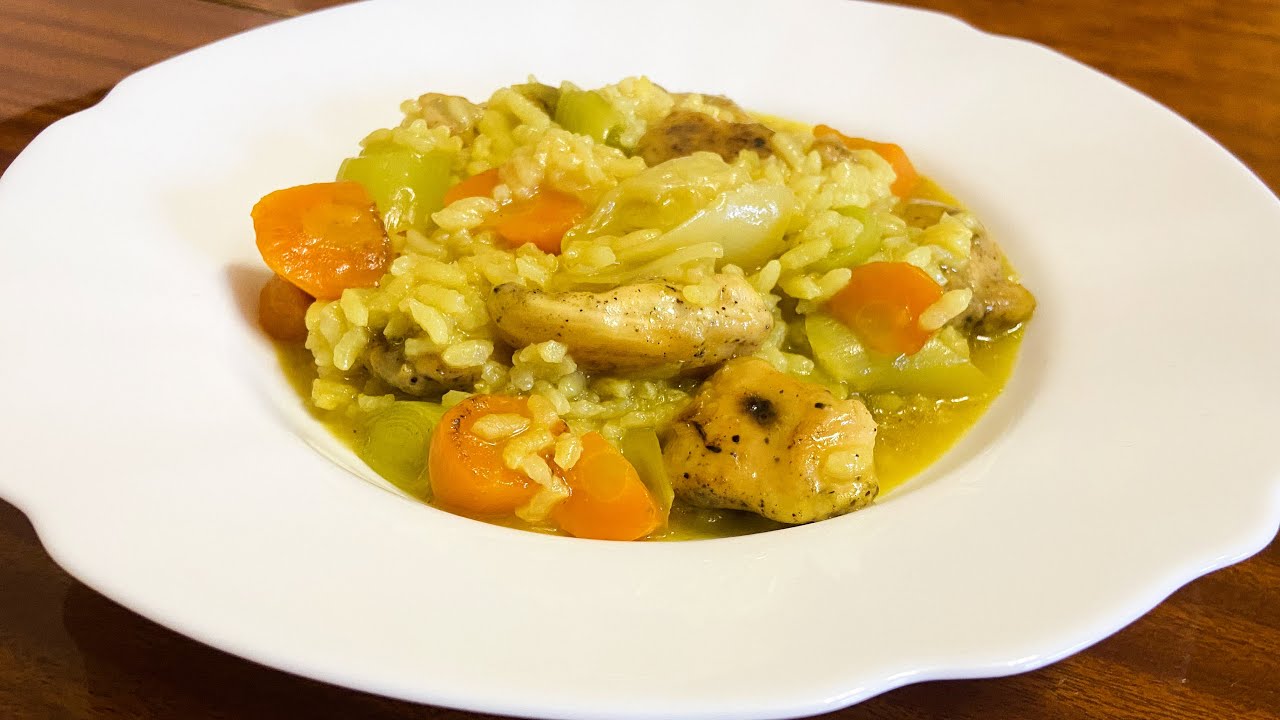 Gati ne 30 minuta | Gatim me pule , presh , karrota dhe oriz | Chicken rice and vegetables