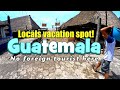 Wandering in the in the Middle of nowhere GUATEMALA: locals vacation beach, secluded paradise.