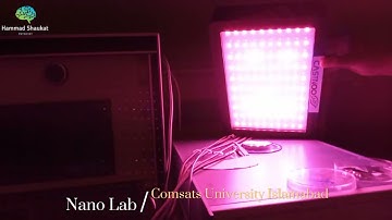 Comsats University Islamabad - Nano Lab Physics Department || Hammad Shaukat