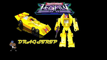Transformers Legacy Deluxe Class  Dragstrip toy review