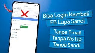 Cara Mengembalikan Akun Facebook yang Lupa Kata Sandi dan No hp Email Tidak Aktif