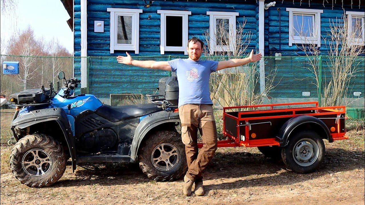 КАК ВЕСНОЙ ЗАТОПИЛО УЧАСТОК, ПОКОСИЛСЯ ЗАБОР И ИЗМЕНИЛСЯ КВАДРОЦИКЛ ...