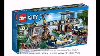 Lego City Болотная Полиция 2015