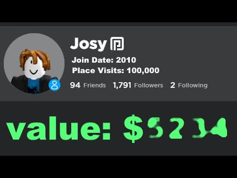 john's Roblox Account Value & Inventory - RblxTrade