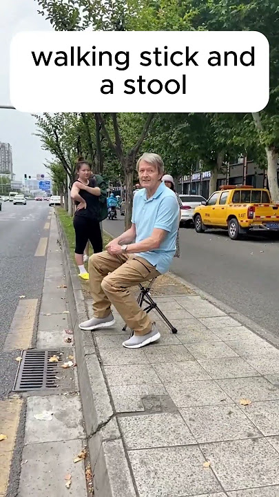 Check out this amazing cane!! #2024shorts #walkingsticks #elderly #tools #amaizing