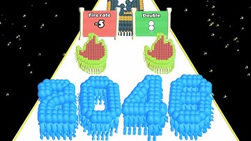 Crowd Number Run 3D - Number Run 2048 gameplay part 1