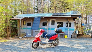 Just a BORING Spring Day at my Off Grid Camper