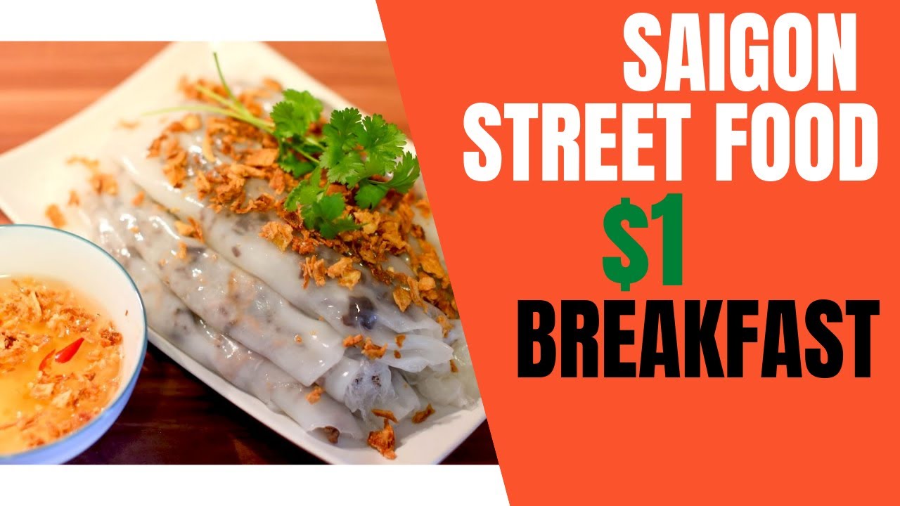 RICE PANCAKE Street Food under 1 in Saigon Vietnam lifestyle YouTube