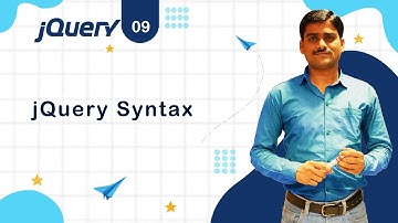 jQuery Syntax Tutorial - jQuery Tutorial 09 🚀