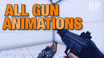 Critical Ops - All Gun Animations