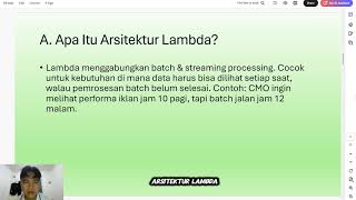 Arsitektur Lambda & Kappa dalam Data Engineering | Materi Big Data Pertemuan 6