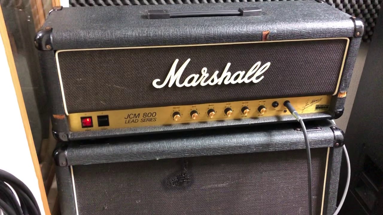 Marshall Jcm800 2204 Modified Dual Channel 6550 Youtube