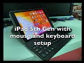 Fixed "k" & "i" key not working in iPad OS 13.4 iPad 5th Gen with bluetooth & keyboard setup