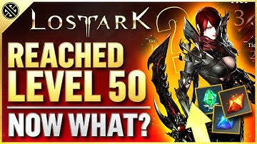 Lost Ark - Progression Guide From T1 To T3 | Reached Level 50...Now What? (NA/EU)
