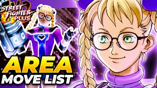 AREA MOVE LIST - Street Fighter EX2 Plus (SFEX2P)