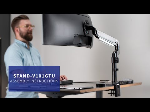 Dual Monitor Desk Mount for Max 32'' Monitors MP0005