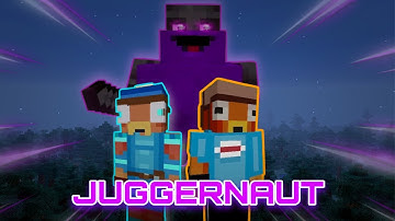 Minecraft JUGGERAUT VS 2 Speed Runners