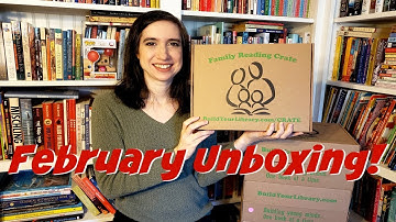 Build Your Library Family Reading Crate Unboxing | February 2019