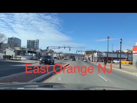 Driving Around East Orange NJ