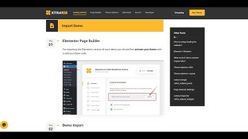 xTRA WordPress Theme  - Demo