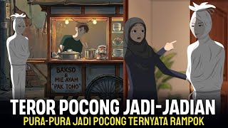 Azab Teror Pocong Jadijadian  Drama Animasi  Animasi Azab 