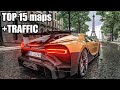 TOP 15 Free Roam Maps with TRAFFIC | ASSETTO CORSA | 2023