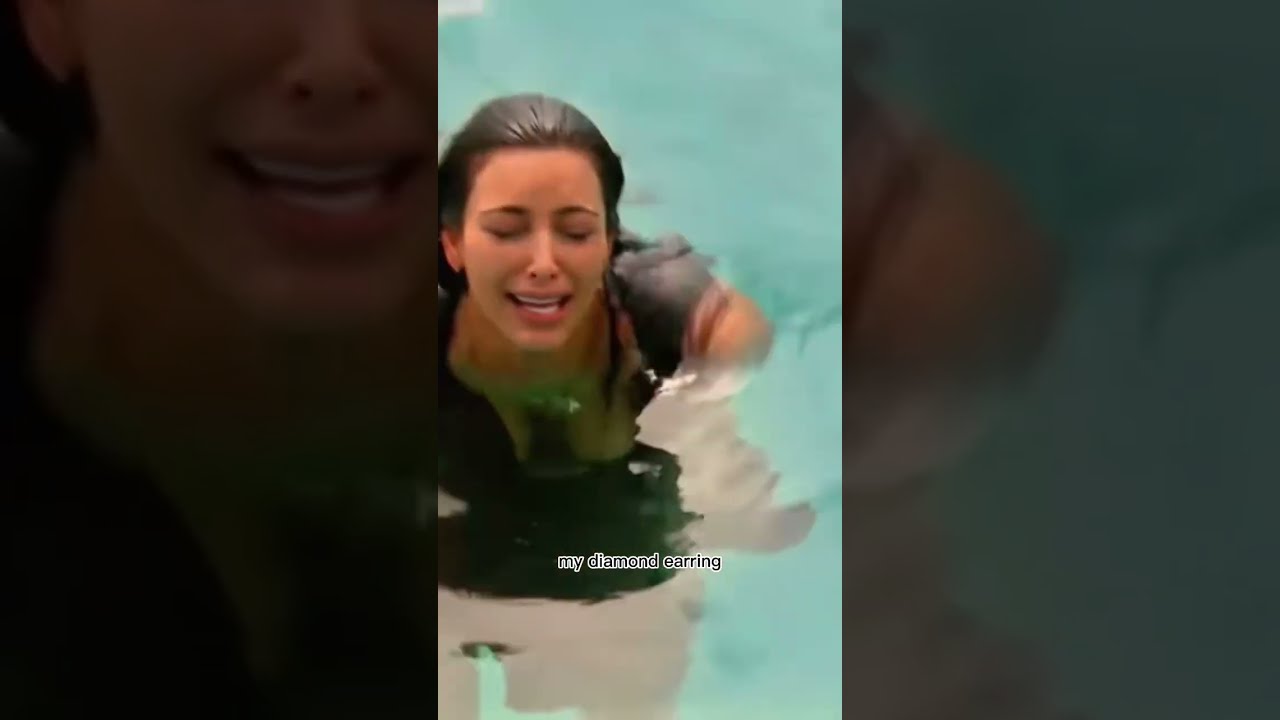 Kim Kardashian Loses Diamond Earring