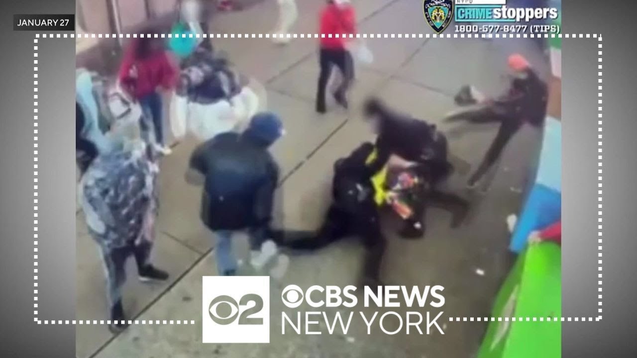 5 arrested in Times Square attack on officers